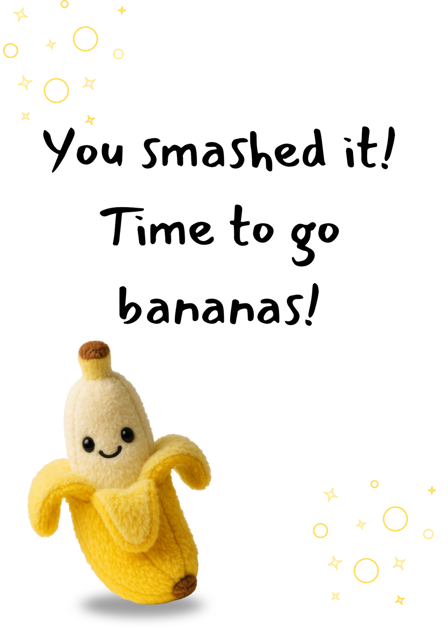 Congratulations Monkey Card Page 2