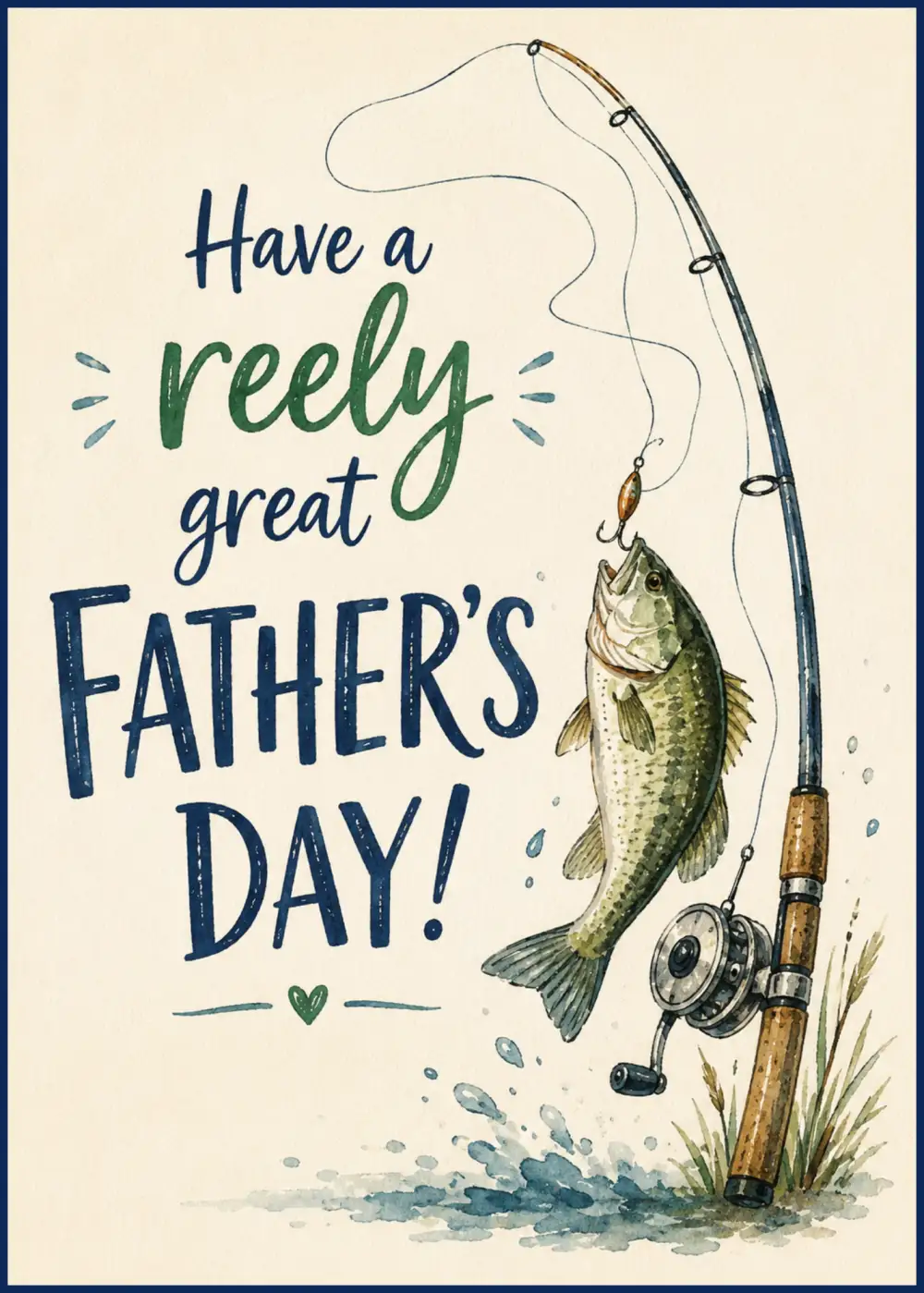 Reely Great Father's Day Card