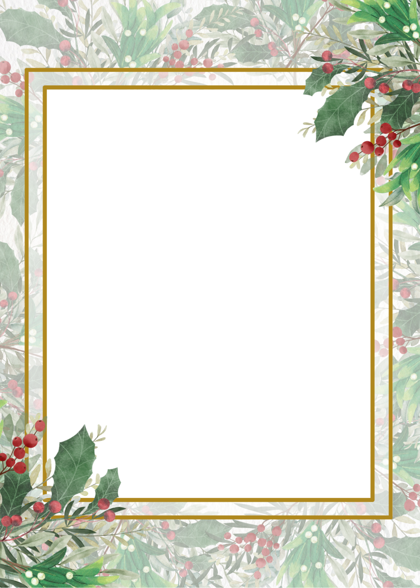 Elegant Christmas Card Page 3