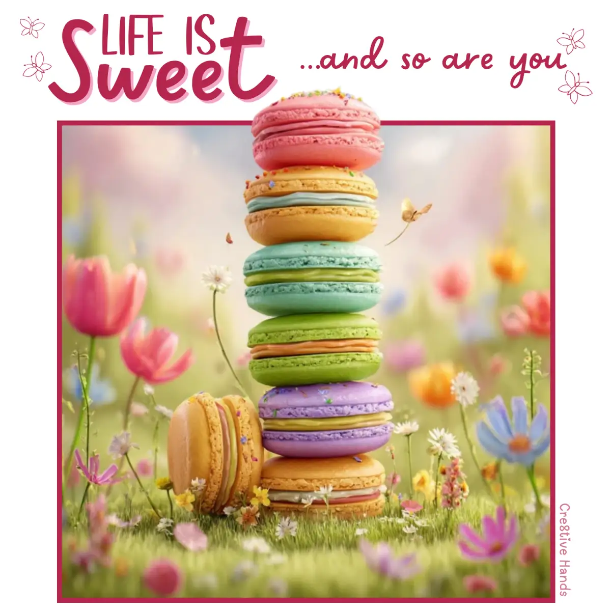 Life Is Sweet Positive Poster