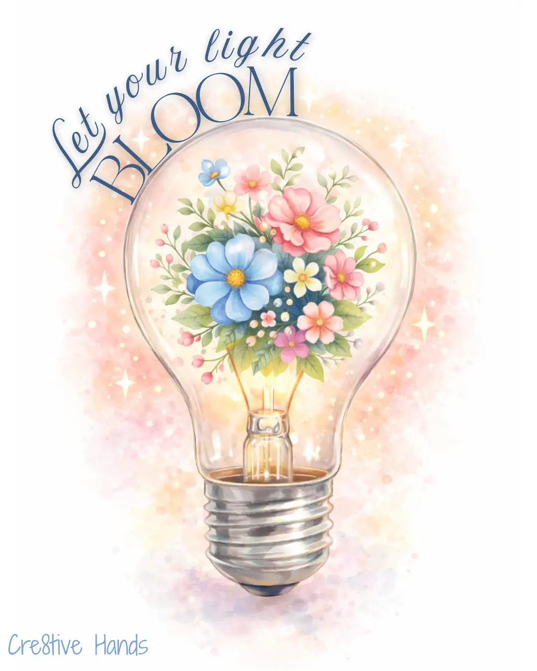 Light Bloom Positive Poster