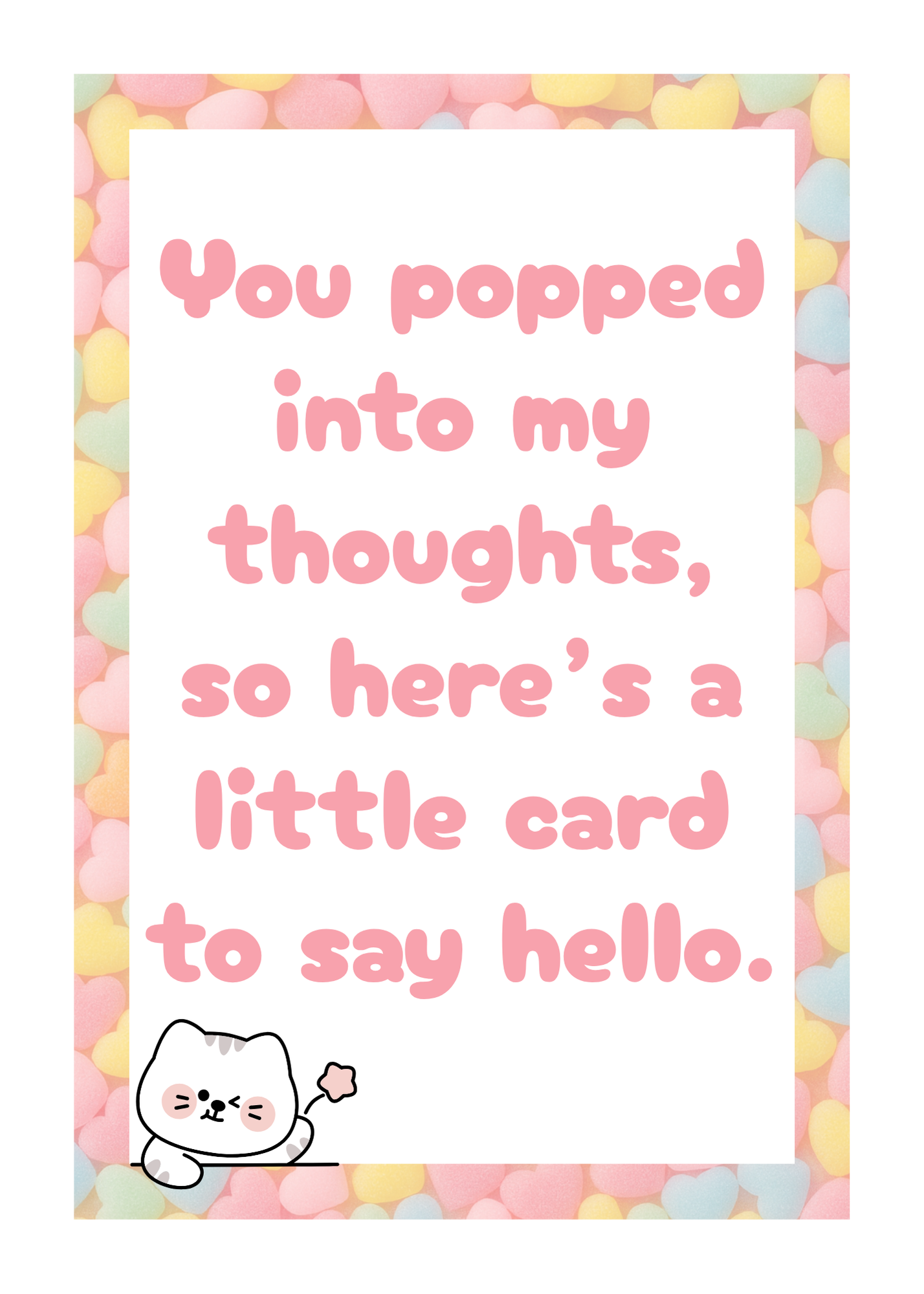Thinking of You Card Page 2